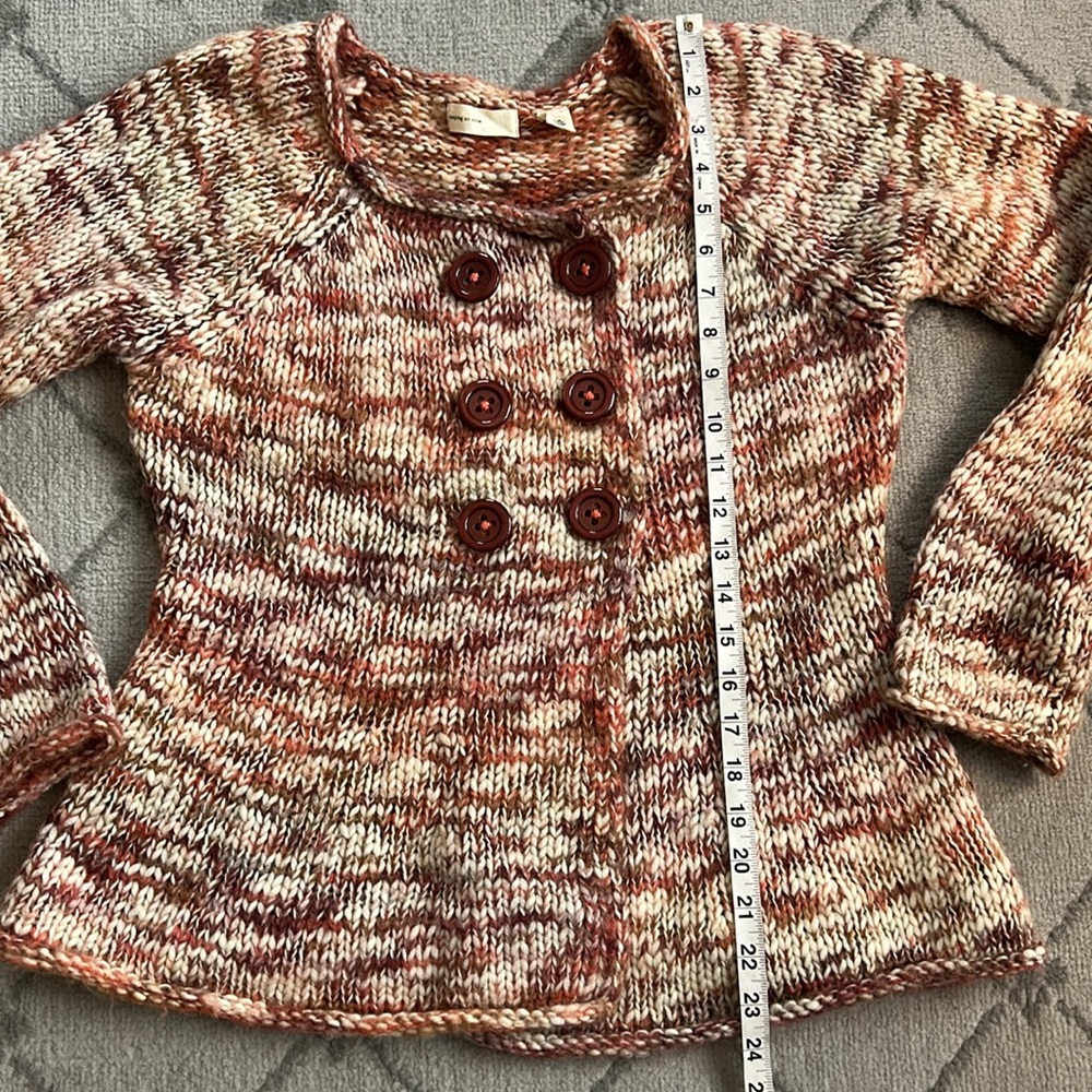Anthropologie sleeping on snow  Knit Button-Up Sweater - Picture 5 of 6